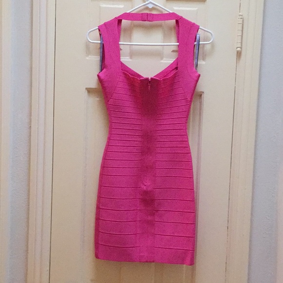 HERVE LEGER XS Bandage Dress NWOT **SOLD** - Picture 3 of 5